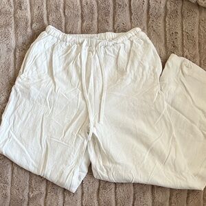 Princess Polly White Wide Leg Pants